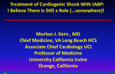Treatment of Cardiogenic Shock With IABP: I Believe There Is Still a Role!
