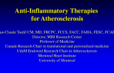 Anti-inflammatory Therapies for Atherosclerosis