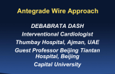 Antegrade Wire Approach