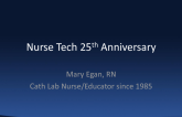 Evolution of the Nurse/Tech Role in the Cath Lab