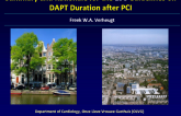 Summary and Rationale For the ESC Guidelines on DAPT Duration After PCI