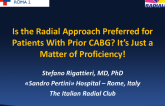 Debate - Is the Radial Approach Preferred for Patients With Prior CABG? It's Just a Matter of Proficiency!