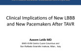 Clinical Implications of New LBBB and New Pacemakers After TAVR