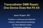 Transcatheter Mitral Repair in DMR: One Device Does Not Fit All