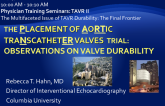 PARTNER Echocardiography Observations on Valve Durability