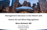 Management Decisions in the Patient With Severe AS and Mitral Regurgitation