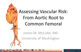 Assessing Vascular Access Risk: From Aortic Root to Common Femoral