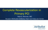 Complete Revascularization in Primary PCI