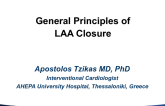 General Principles of LAA Closure
