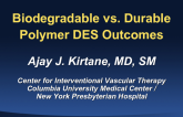  Biodegradable vs Durable Polymer DES Outcomes