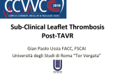 Subclinical Leaflet Thrombosis Post-TAVR