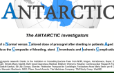 ANTARCTIC: Assessment of a Normal vs Tailored Dose of Prasugrel After Stenting in 75 yo Patients to Reduce the Composite of Bleeding, Stent Thrombosis and Ischemic Complications
