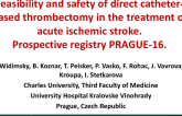 Feasibility and Safety of Direct Catheter - Based Thrombectomy in the Treatment of Acute Ischemic Stroke: Prospective Registry PRAGUE-16