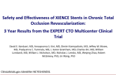 Three Year Outcomes From the EXPERT CTO Trial