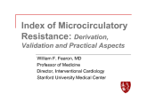 Index of Microcirculatory Resistance: Derivation, Validation and Practical Aspects