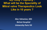 My Rosy Prophecy: What Will the Specialty of Mitral Valve Therapeutics Look Like in 10 Years?