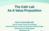 Cath Lab as a Value Proposition