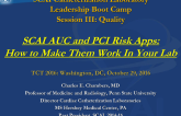SCAI AUC and PCI Risk Apps: How to Make Them Work in Your Lab