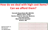 High Cost Technologies: How Do You Afford Them?