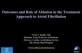 Outcomes and Role of Ablation in the Treatment Approach to Atrial Fibrillation