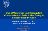 Use of Watchman in Anticoagulant Contraindicated Patients: Has Safety and Efficacy Been Proven?