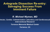 Cases #4 and #5: Antegrade Dissection and Reentry: Salvaging Success From Imminent Failure