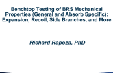 Benchtop Testing of BRS Mechanical Properties (General and Absorb Specific): Expansion, Recoil, Side Branches, and More
