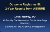 Outcome Registries III: 2-Year Results From ASSURE