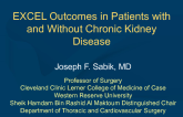 EXCEL Outcomes in Patients With and Without Chronic Kidney Disease