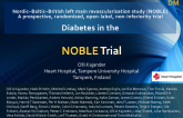 Diabetes in the NOBLE Trial