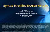 SYNTAX Stratified NOBLE Results