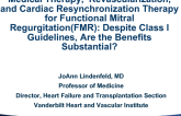 Medical Therapy, Revascularization, and CRT for Functional Mitral Regurgitation: Despite Class I Guidelines, Are the Benefits Substantial?