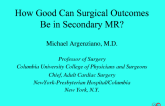 How Good Can Surgical Outcomes Be in Secondary MR?