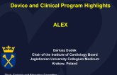 Device Specifications and Clinical Program Update: Alex