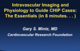 Using Intravascular Imaging and Physiology to Guide CHIP Cases: The Essentials