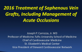 2016 Treatment of Saphenous Vein Grafts, Including Management of Acute Occlusions