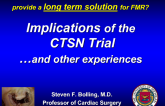Can Transcatheter Mitral Annuloplasty Provide a Long-term Solution for Secondary MR: Implications of the CTSN SMR Trial and Other Experiences