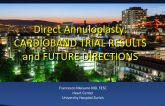 Direct Annuloplasty I: Cardioband TF Trial Results and Future Directions