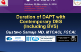 Duration of DAPT Therapy With Contemporary DES (Including BVS)
