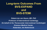 Outcome Registries II: Long-term Outcomes From ABSORB EXPAND and STEMI First