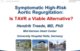 Symptomatic High-Risk Aortic Regurgitation: Is TAVR A Viable Alternative?