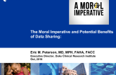 The Moral Imperative and Potential Benefits of Data Sharing: Journalist Perspective