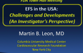 EFS in the USA: Challenges and Developments (An Investigator's Perspective)