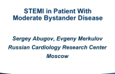 Case #1: STEMI in Patient With Moderate Bystander Disease