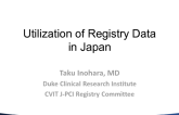 Utilization of Registry Data in Medical Care