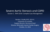 Severe AS and COPD