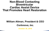 Non-blood Contacting Cardiac Assist Device for Heart Failure Patients (CorInnova)