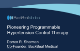 Pacemaker-Based Treatment for Hypertension (Backbeat)