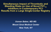 TCT 6: Simultaneous Impact of Thrombotic and Bleeding Risks on Use of Novel P2Y12 Inhibitors in Contemporary PCI: Results From a Large Single-Center Registry