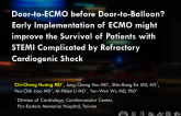 TCT 21: Door-to-ECMO Before Door-to-Balloon? Early Implementation of ECMO Might Improve the Survival of Patients With STEMI Complicated by Refractory Cardiogenic Shock